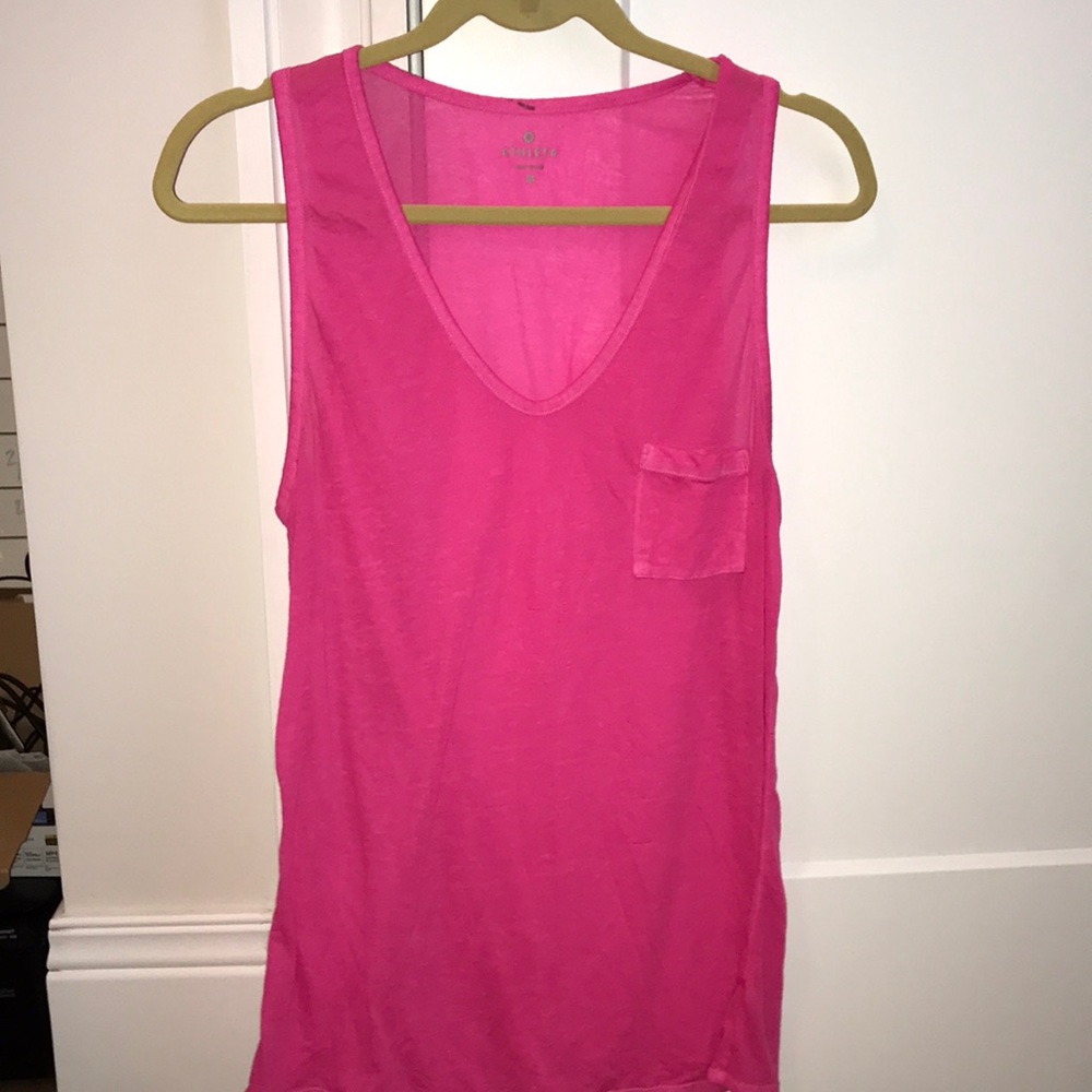 Pink Athleta Tank